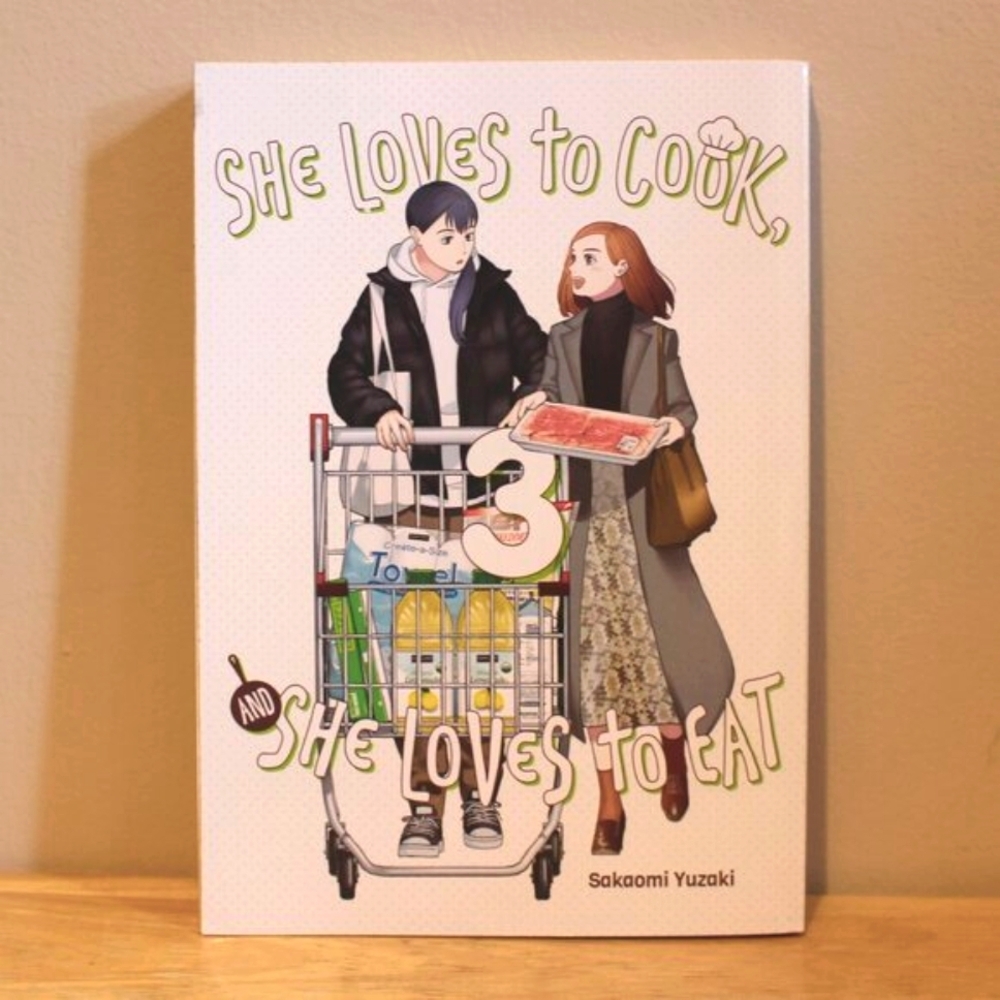 *3 for $25* She Loves to Cook, and She Loves to Eat Volume 3 - Manga Book GL